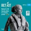 RESKIT RSF72-0064 Rafale (C, M) female pilot (in a standing position - type 2) (1 pcs) (3D Printed) (1/72)